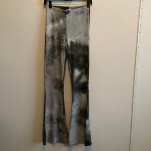 Tie dye flared pant